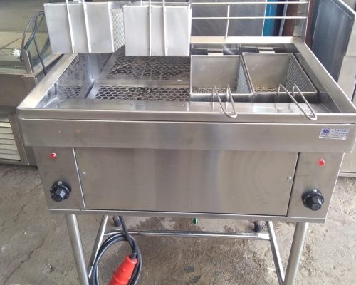 Fritadeiras em inox (1)